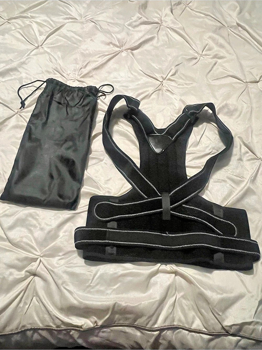 ZSZBACE Back Brace and Posture Corrector Black Medium